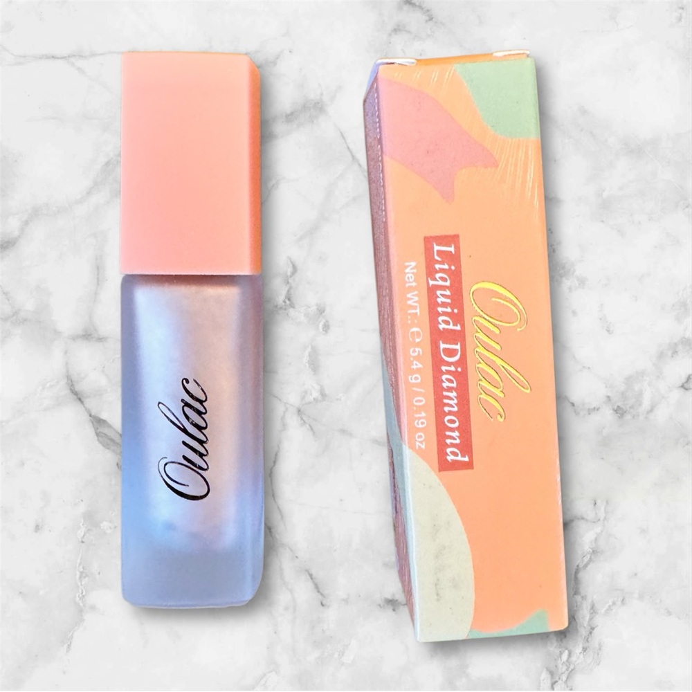 NEW Liquid Diamond Lip Gloss - Iridescent Blue - Picture 1 of 2